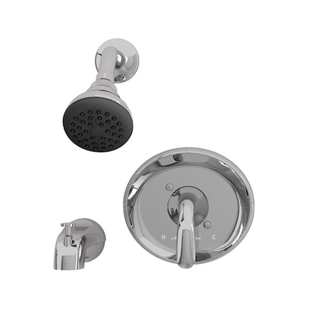 American Standard American Standard Cadet 1-Handle Polished Chrome Tub and Shower Faucet 9091512.002